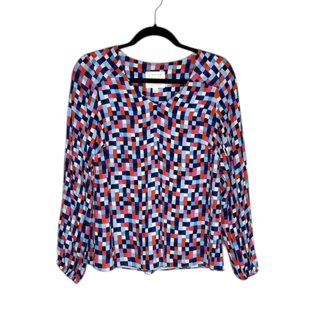 STS Sail to Sable patterned multicolor Top size XS